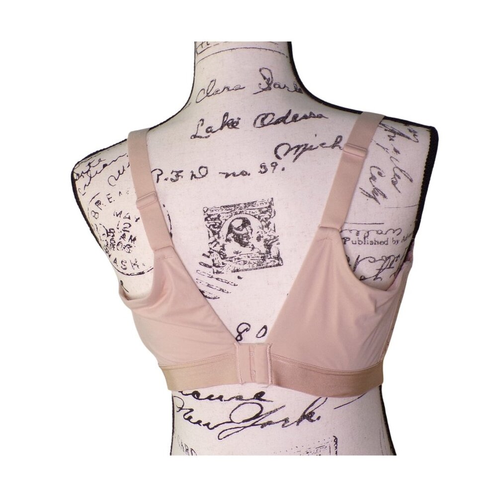 🆕CHANTELLE Norah Wireless Non-Padded Bra 38DDDD Nude Blush Beige #13F8 - Picture 9 of 10